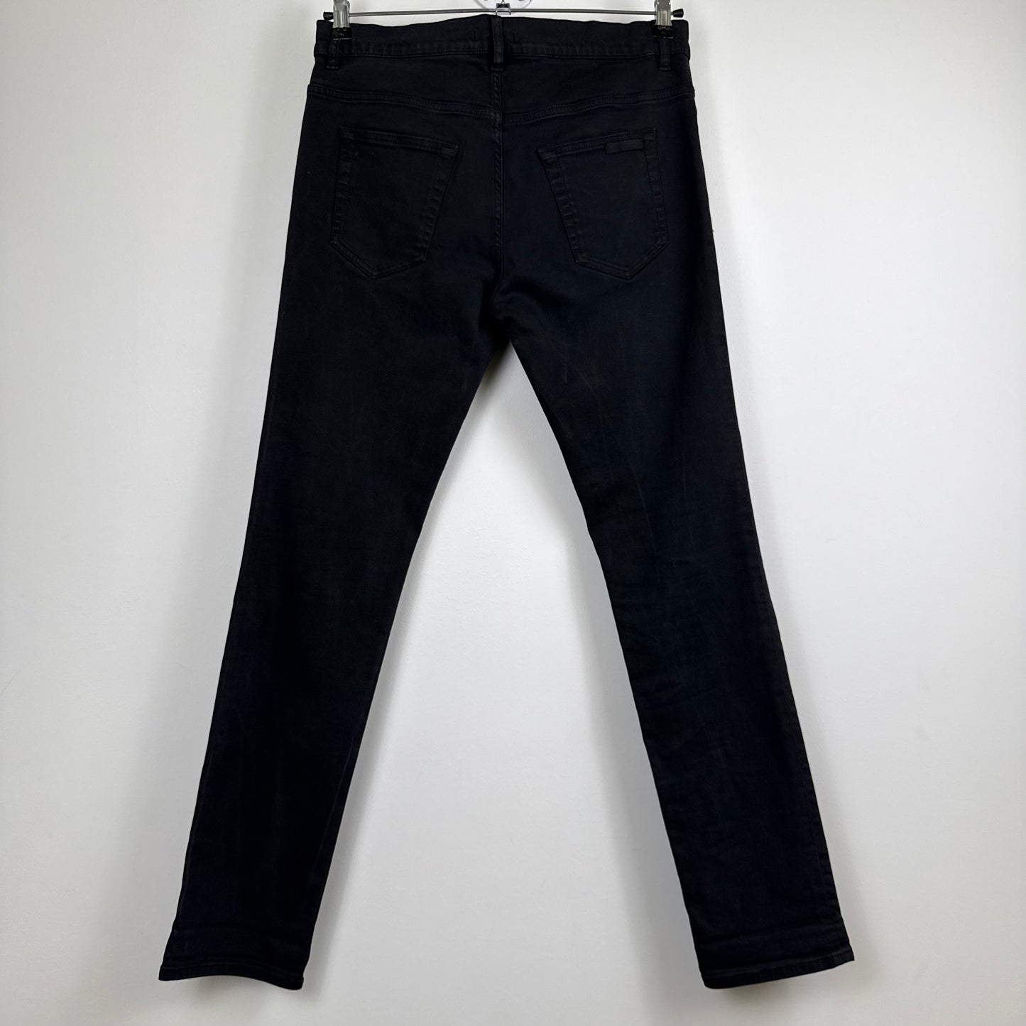 Prada Milano Tight Fit Black Denim Jeans