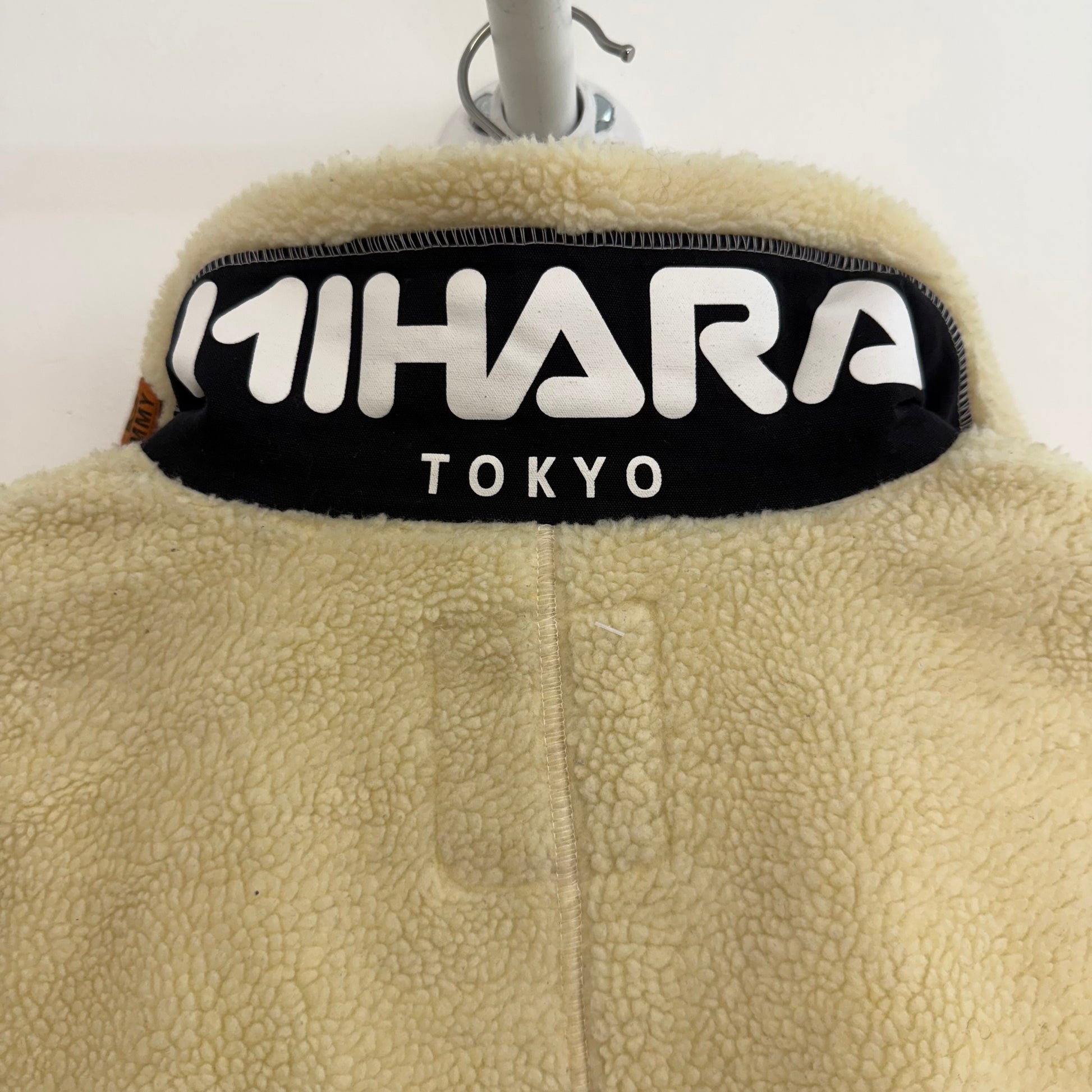 Maison Mihara Yasuhiro Big Zipper Boa Fleece Jacket