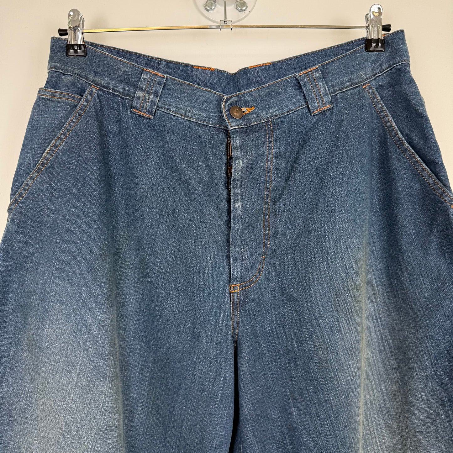 Maison Margiela wide faded carpenter jeans