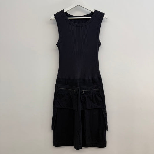 Marithé + François Girbaud  grey/black dress