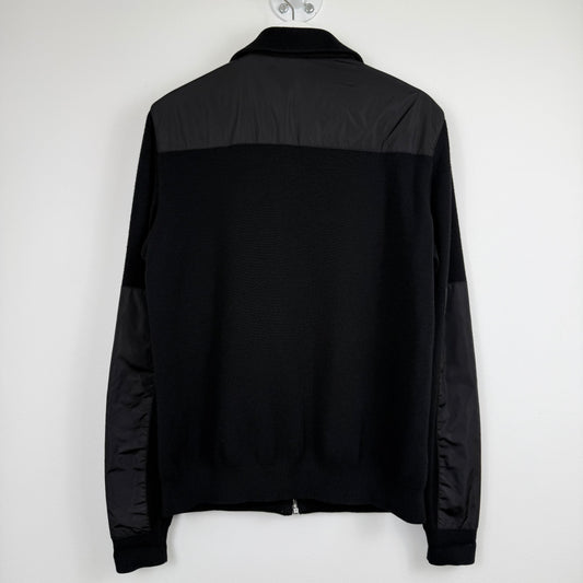 Prada Sport / Linea Rossa Wool & Nylon Hybrid Zip Jacket