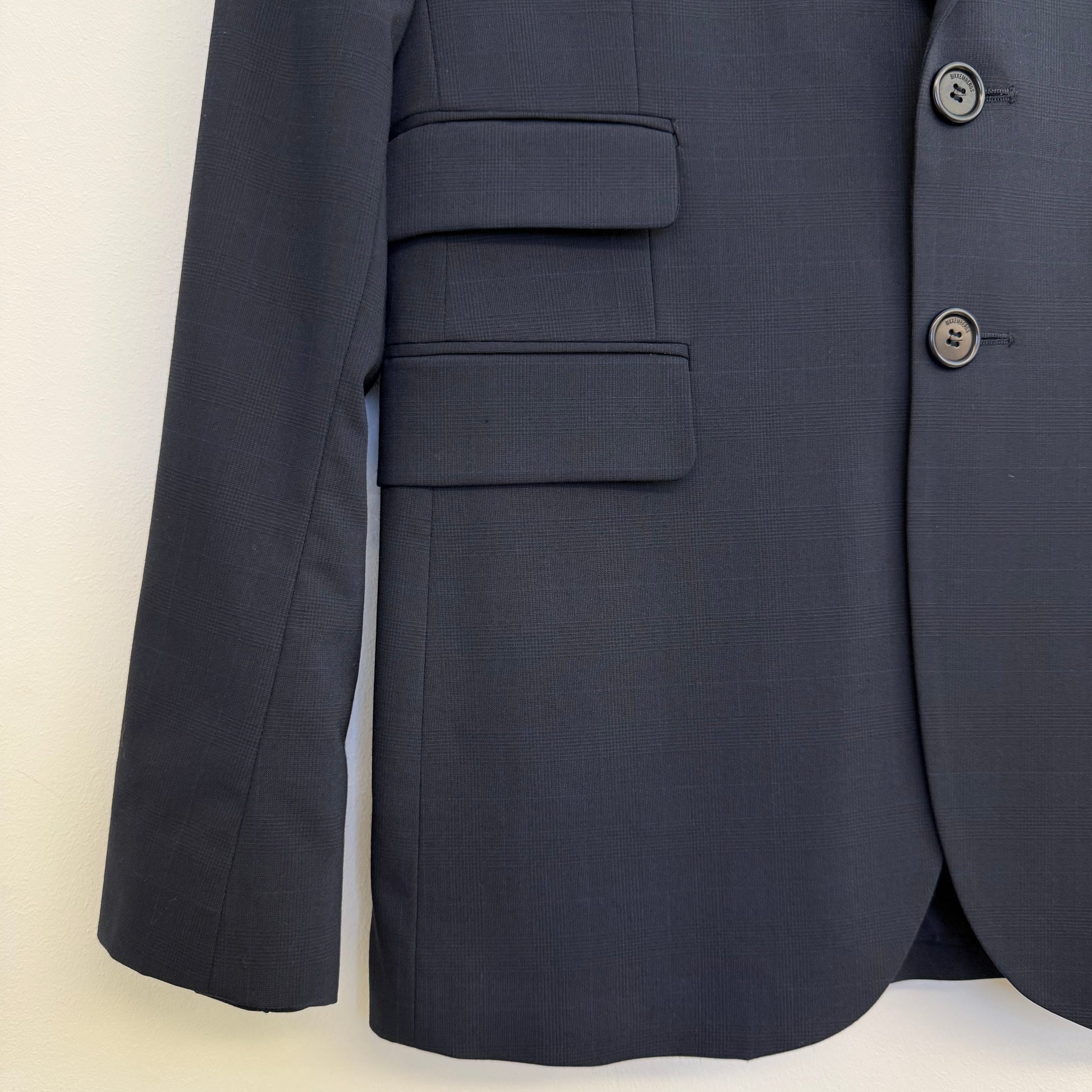 Dirk Bikkembergs dark blue 2 piece suit