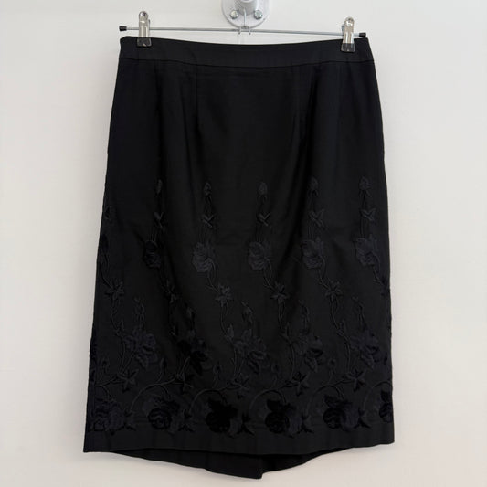Dries van Noten embroidered skirt