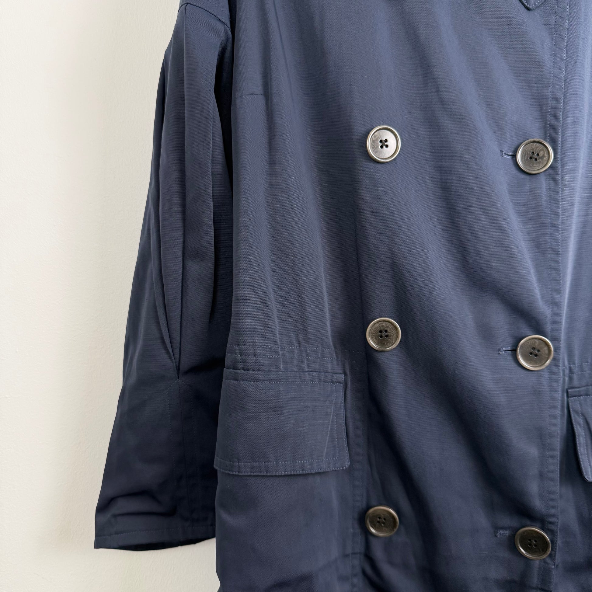 Dries van Noten Pleated Sleeve Trench Coat (Spring/Summer 2018)