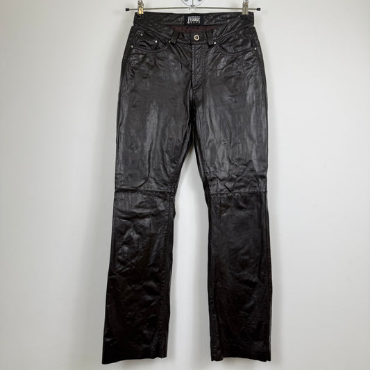 Gianfranco Ferré Jeans Vintage Brown Leather late 90's