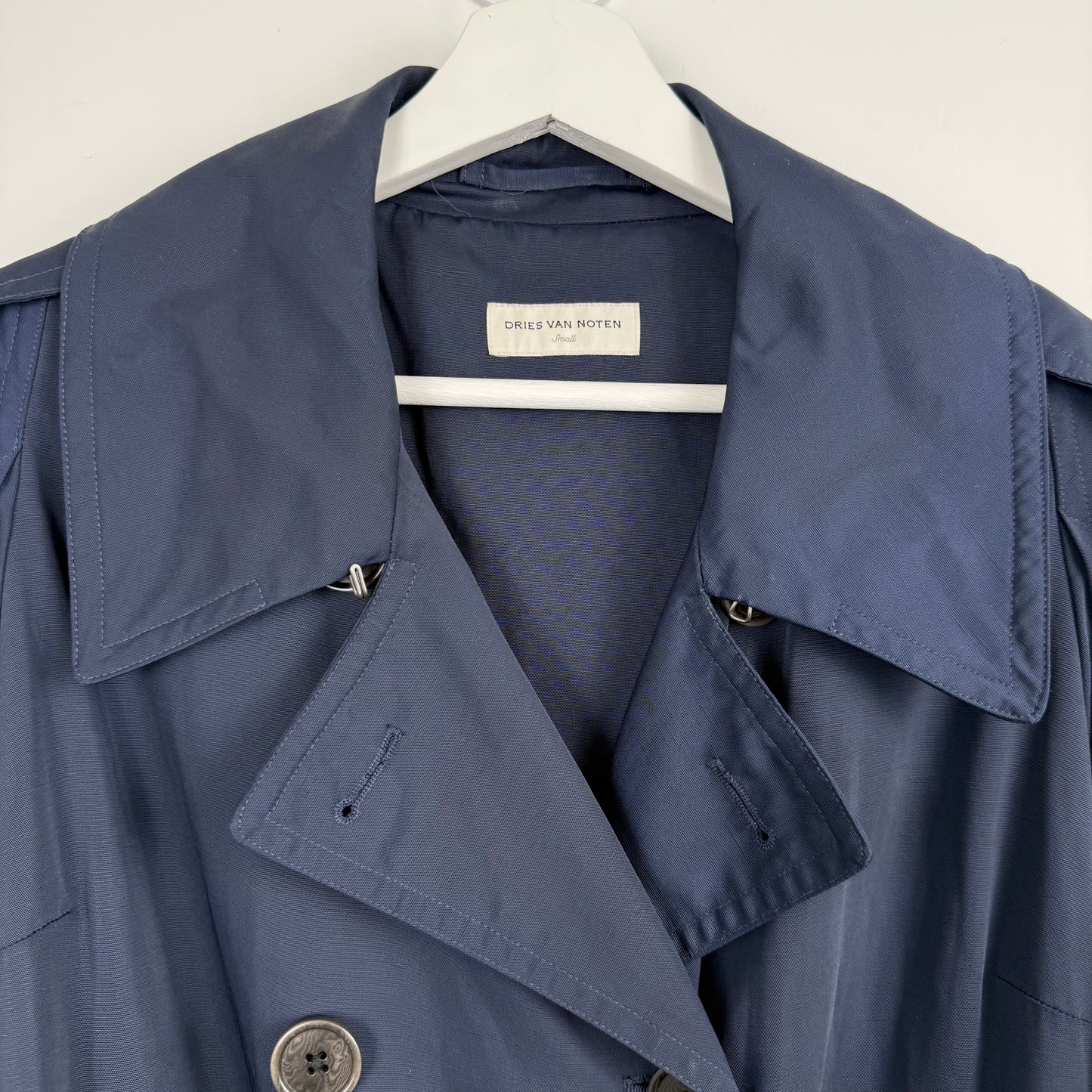 Dries van Noten Pleated Sleeve Trench Coat (Spring/Summer 2018)