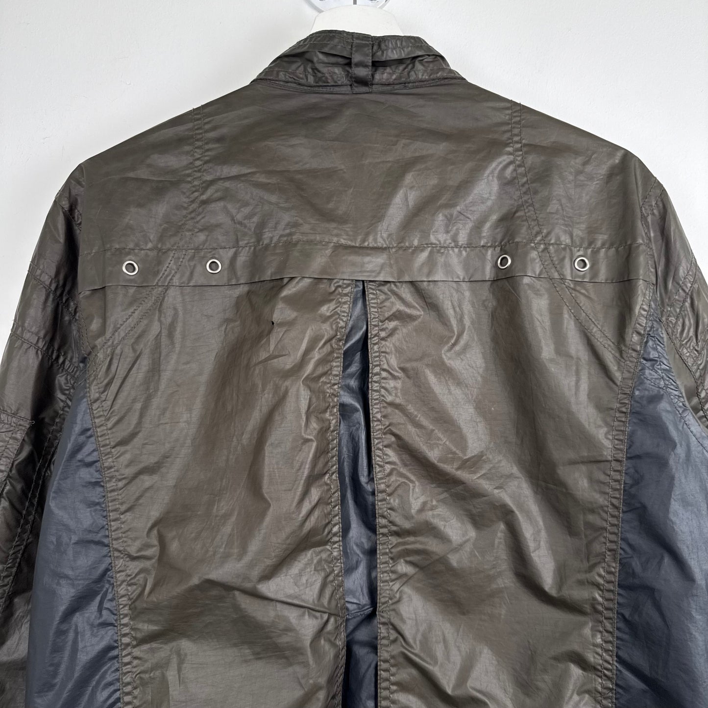 Dolce & Gabbana Vintage 2007 Nylon Utility Jacket ,Cargo Pockets, Khaki/Black