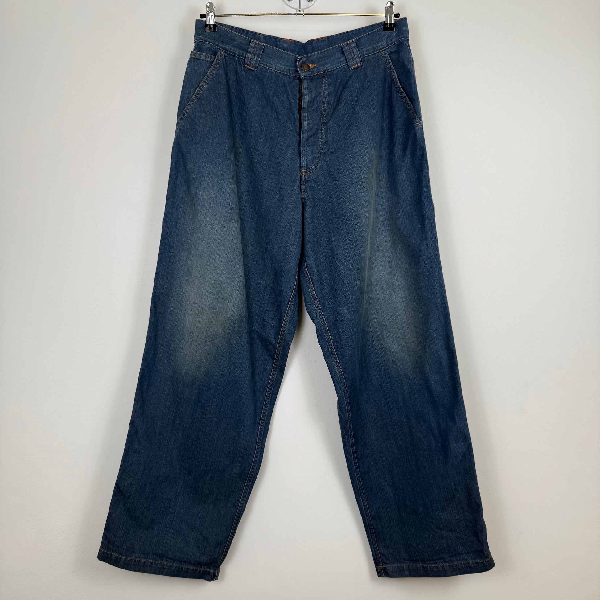 Maison Margiela wide faded carpenter jeans