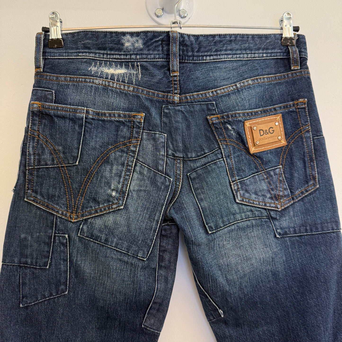 Dolce & Gabbana  patchwork jeans