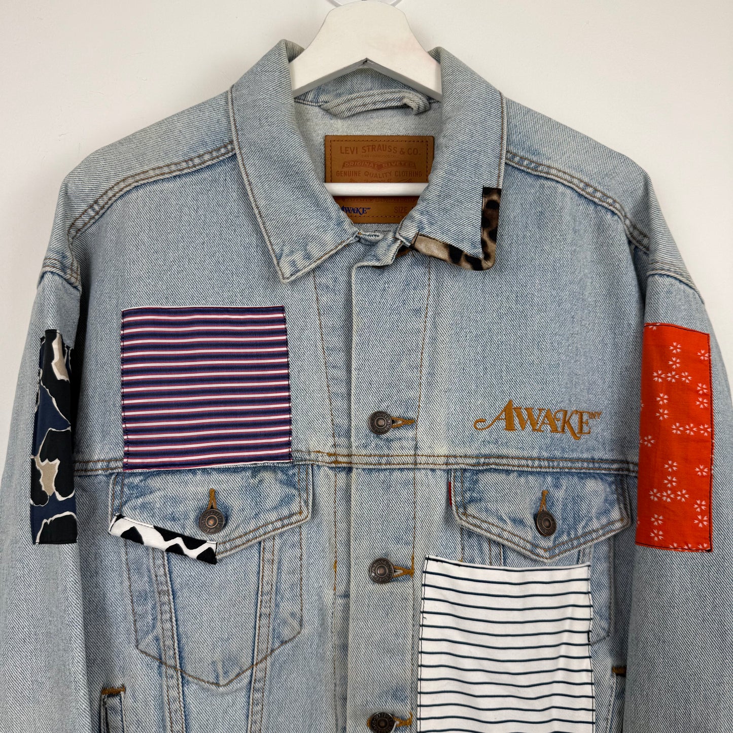 Awake NY x Levi's Patchwork Denim Type III Trucker Jacket (2020)