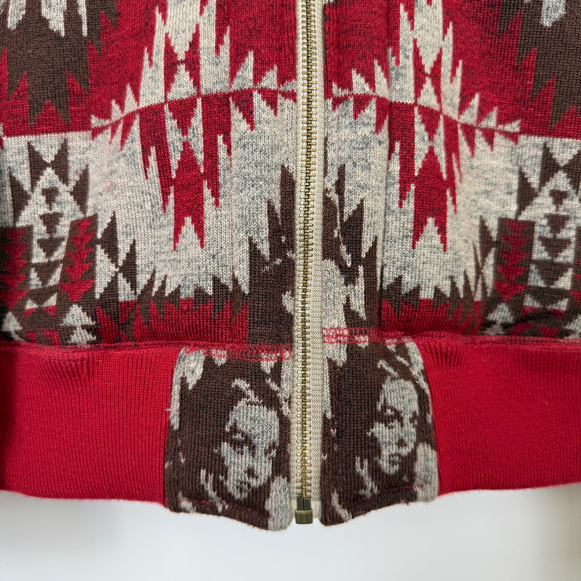 Hysteric Glamour bomber, jacquard all over pattern