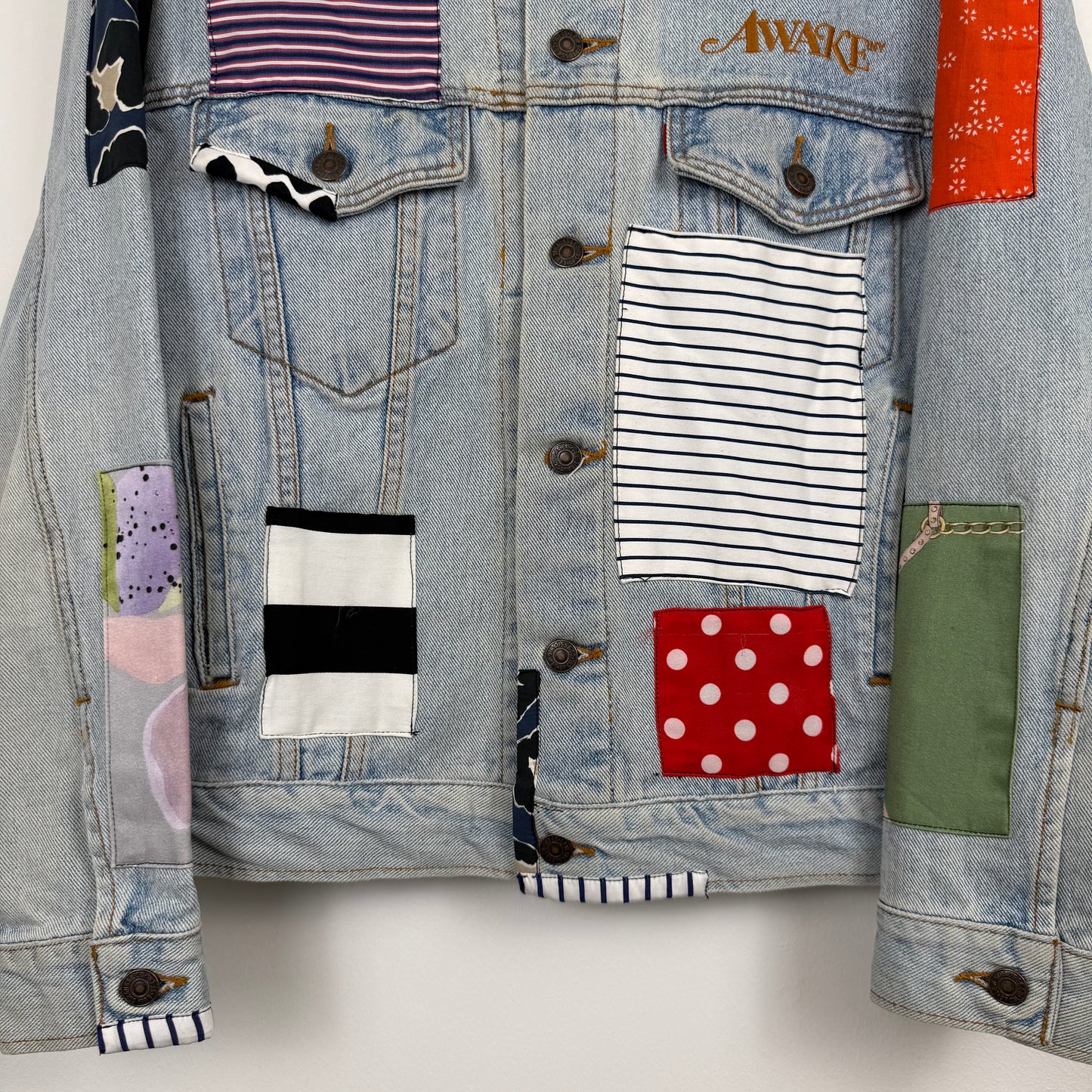 Awake NY x Levi's Patchwork Denim Type III Trucker Jacket (2020)