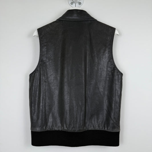 Maison Margiela Line 10 Leather Panel Gilet