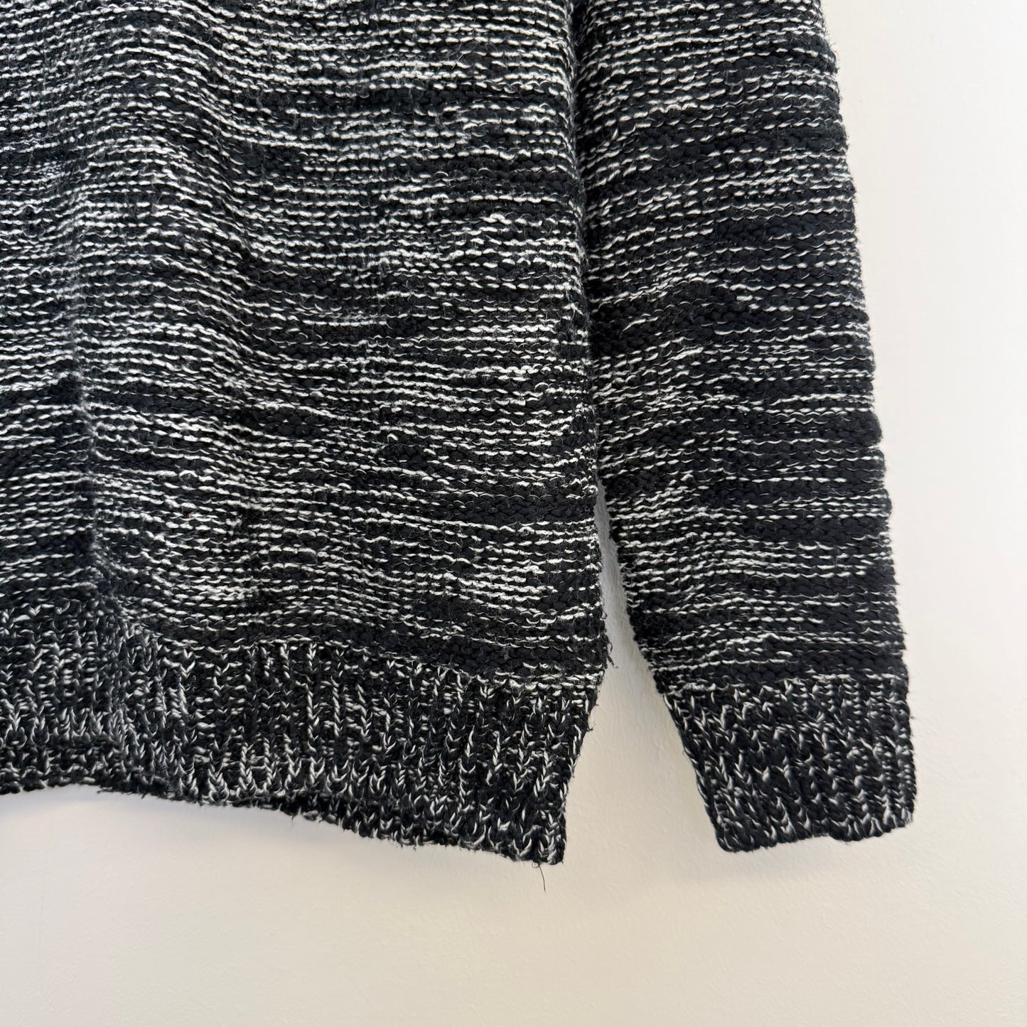 COMME des GARÇONS shirt black/white knitted sweater