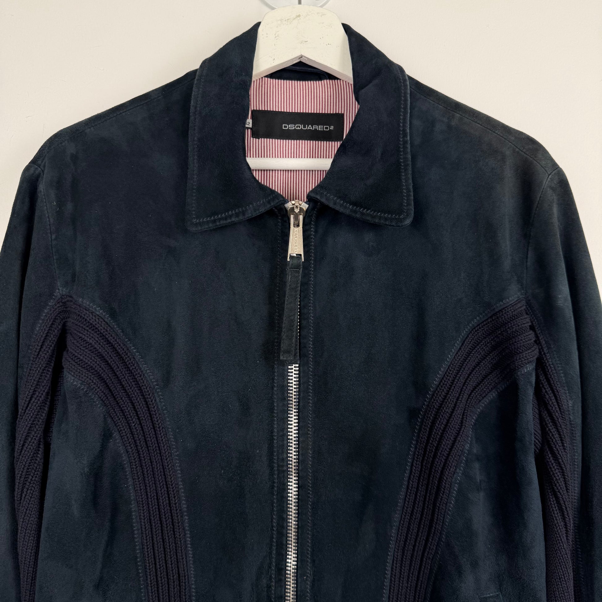 Dsquared2 Suede & Knit Western Jacket (FW07)