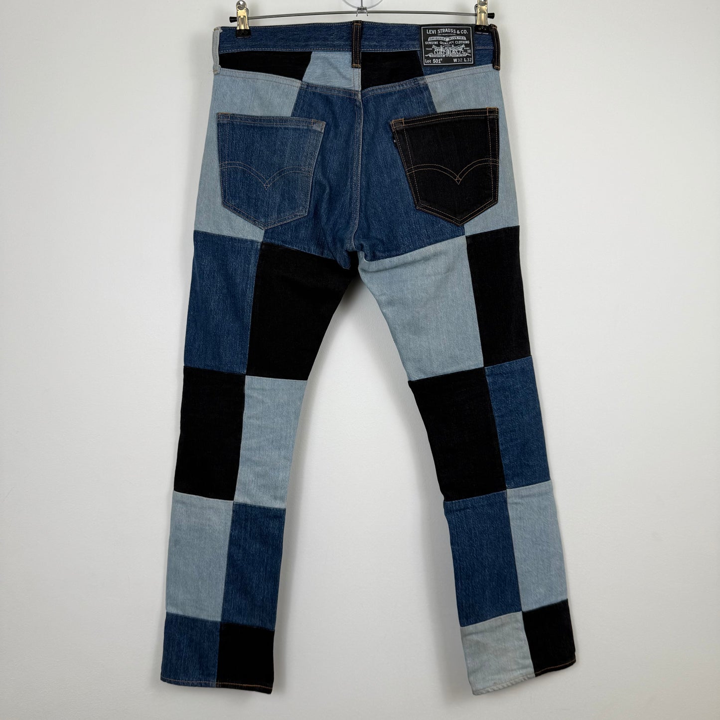 Gosha Rubchinskiy x Levi’s 501 F/W 2018 Patchwork jeans