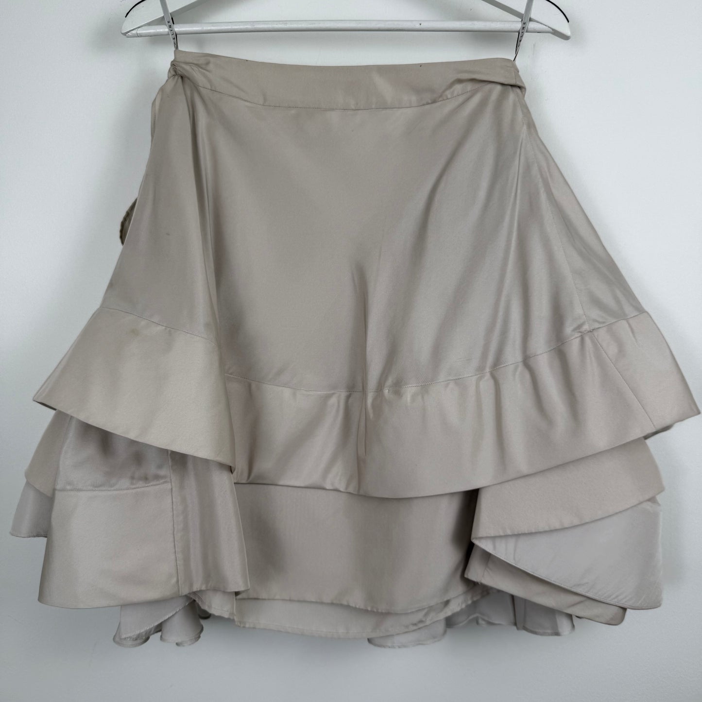 Celine FW2019 Denim Pleated Skirt by Hedi Slimane**