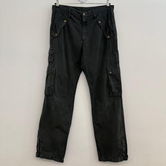Dolce & Gabbana wide grey cargo pants