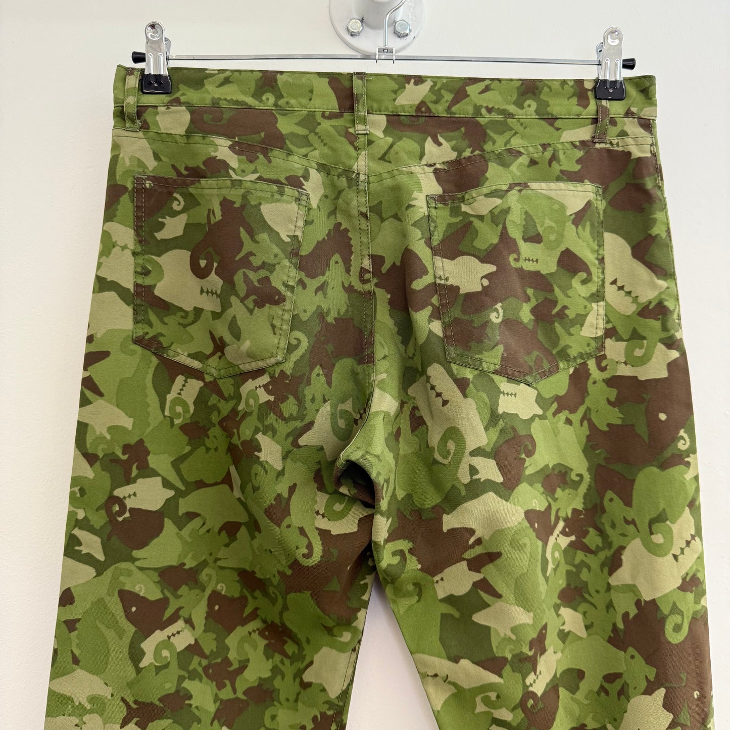 Comme des Garçons Black FW15 Dino Camouflage Trousers