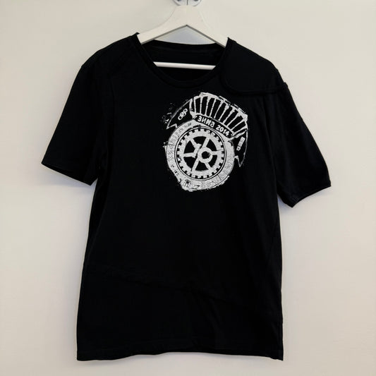 Margiela reconstructed black T-shirt