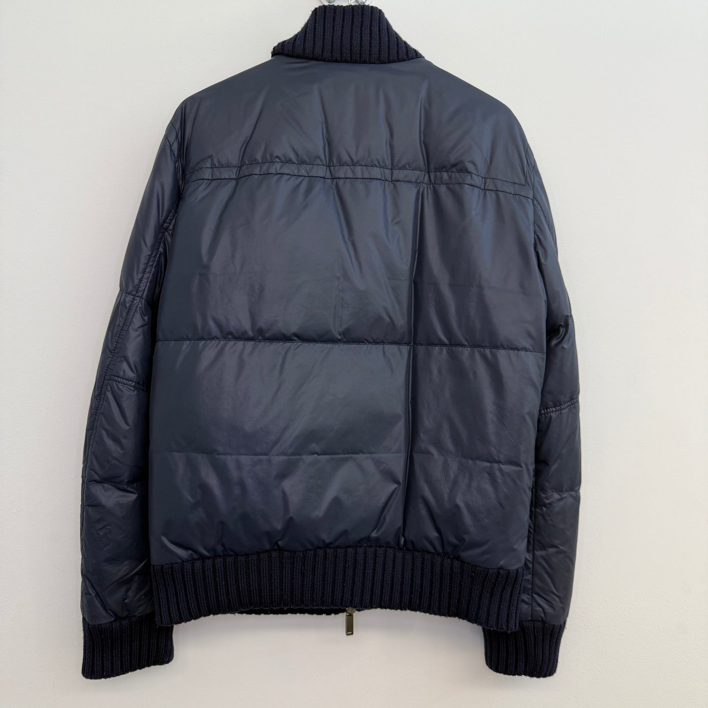 Bikkembergs Rib-Collar Puffer Jacket