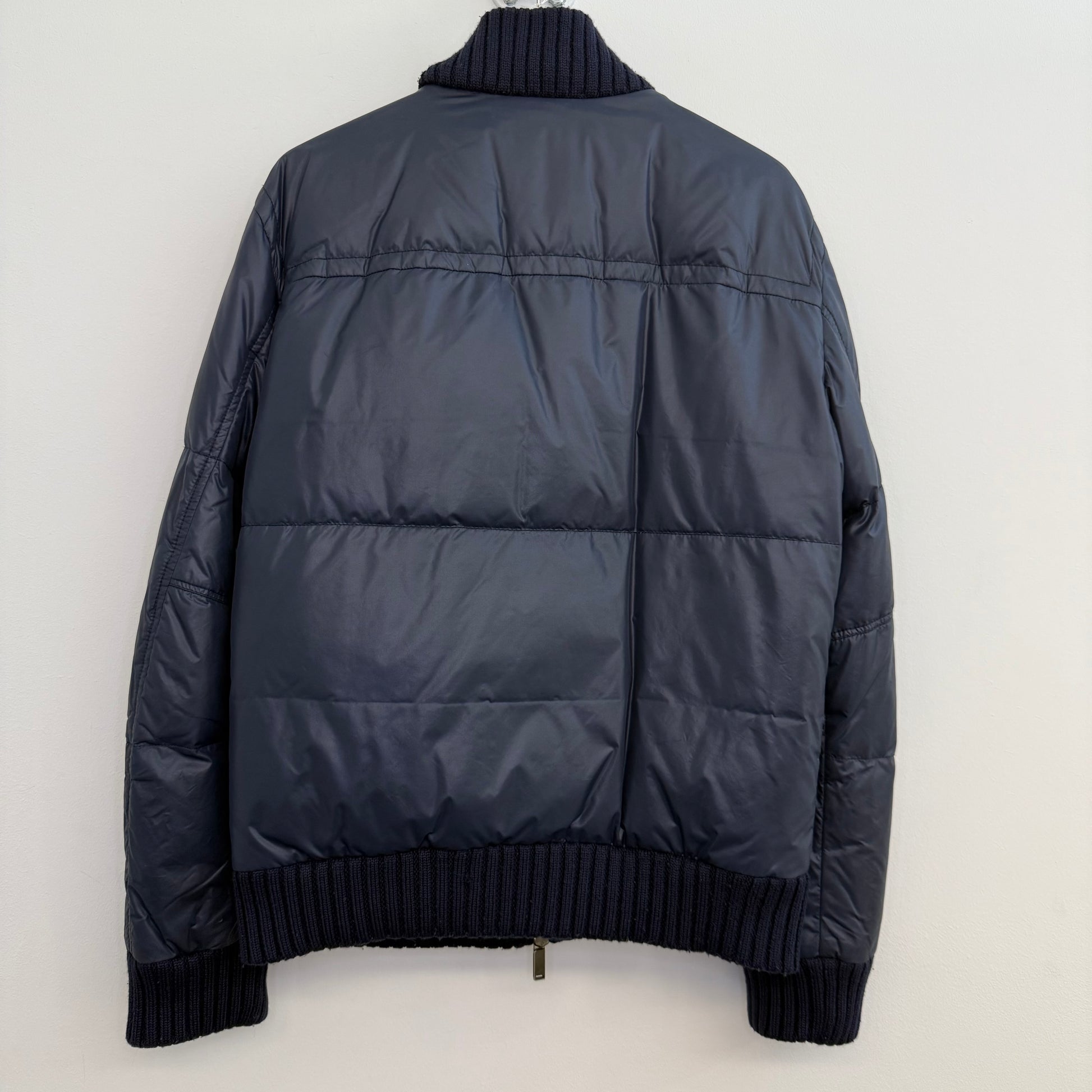 Bikkembergs Rib-Collar Puffer Jacket