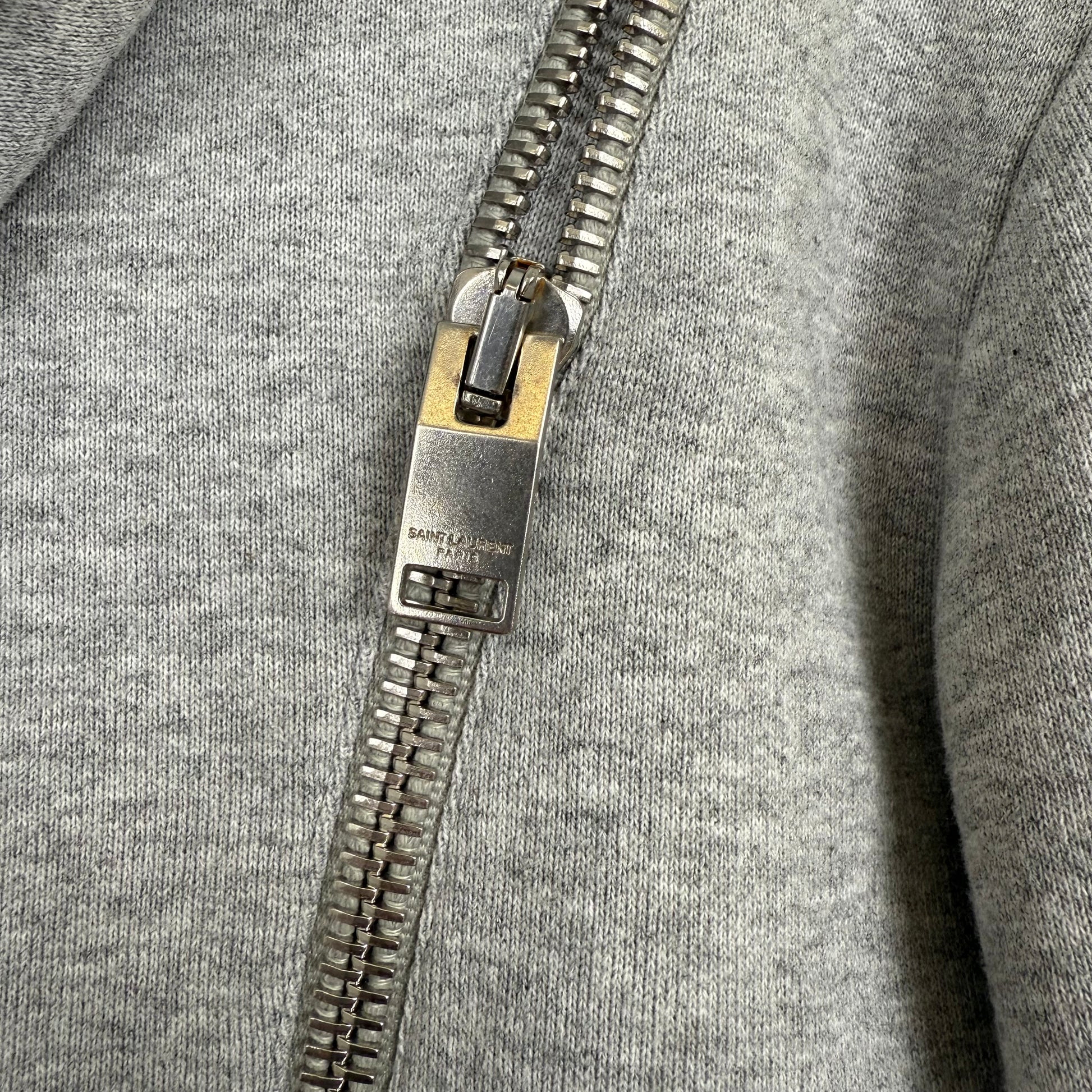 Saint Laurent Paris by Hedi Slimane Multi-Zip Hoodie