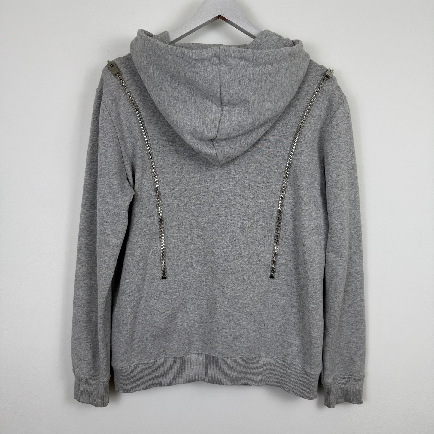 Saint Laurent Paris by Hedi Slimane Multi-Zip Hoodie