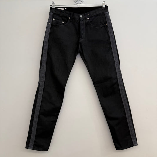 Dries van Noten A/W 2014 waxed bondage jeans