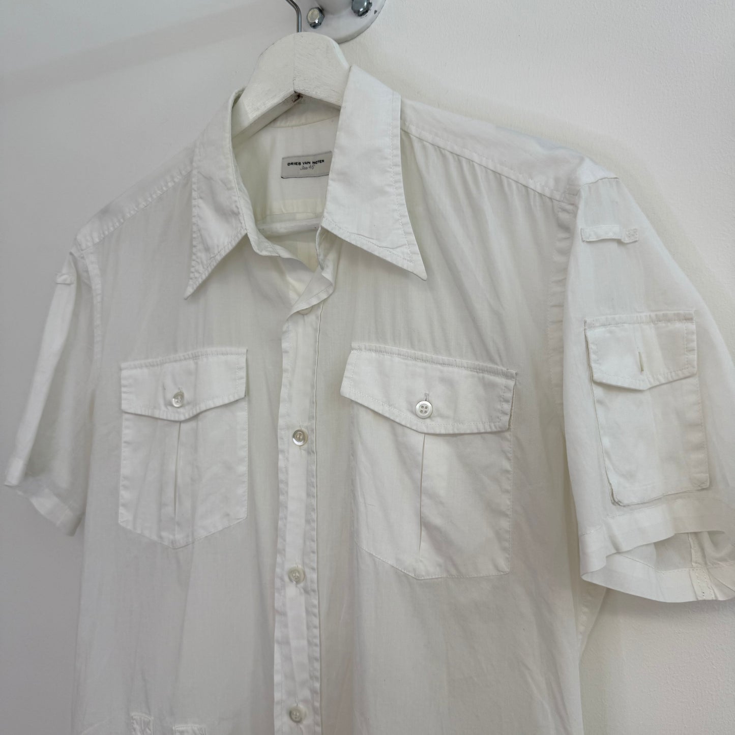 Dries van Noten short sleeve button up shirt
