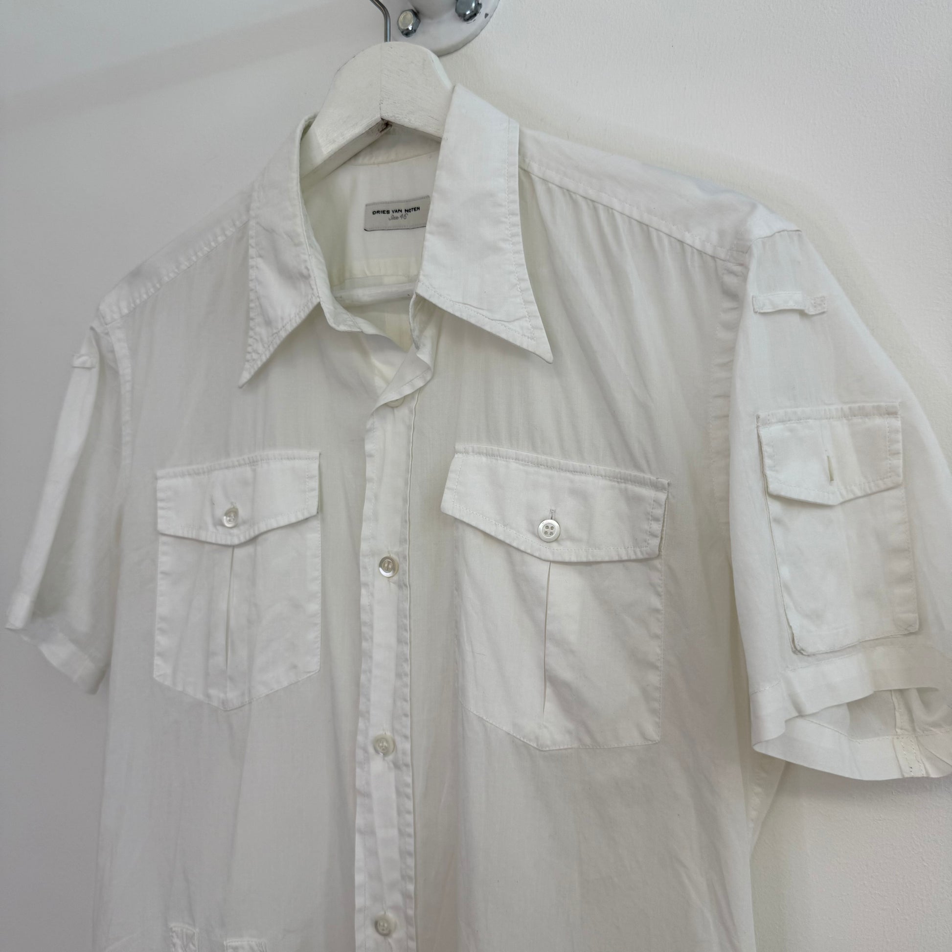 Dries van Noten short sleeve button up shirt