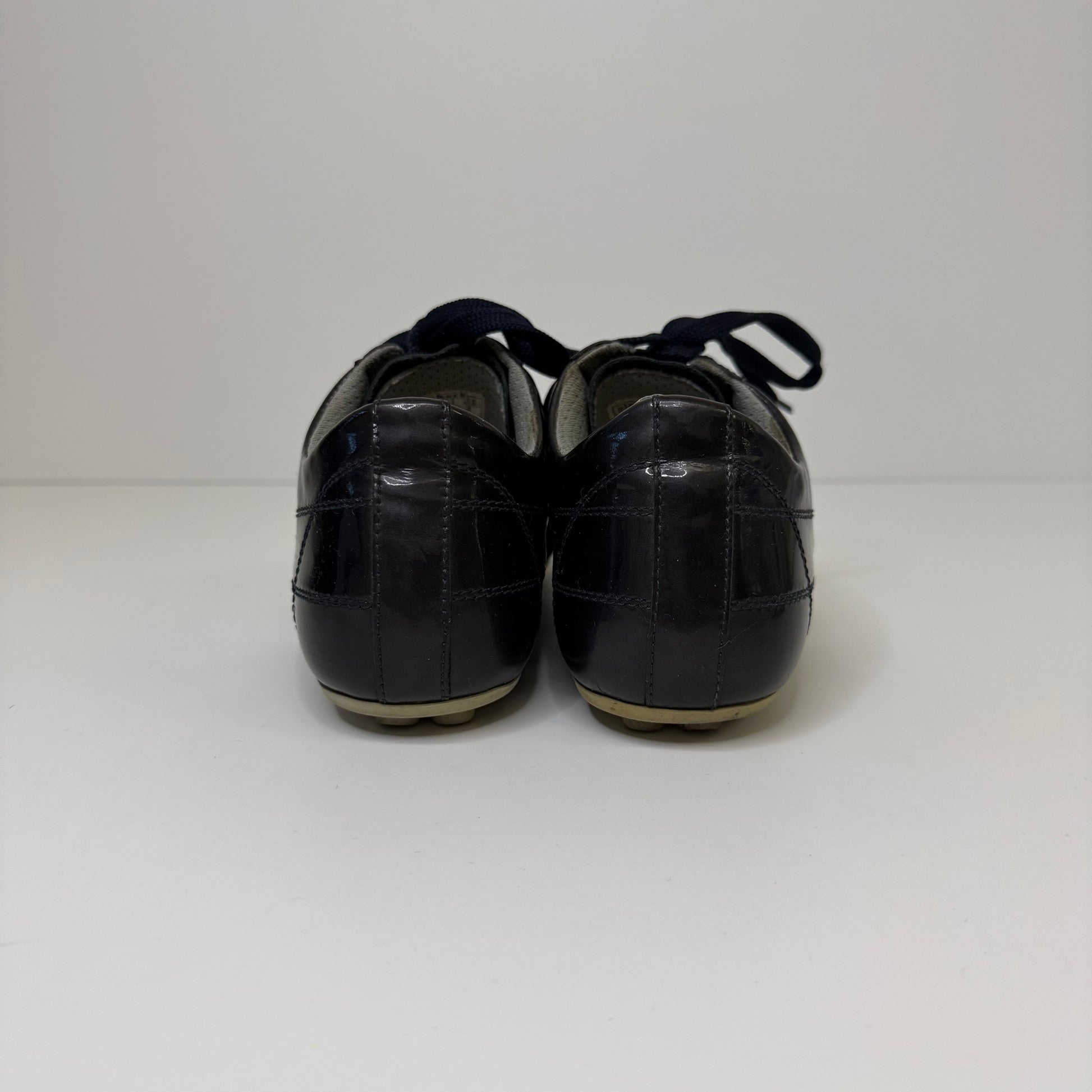 Dirk Bikkembergs shiny black "sportshoes"