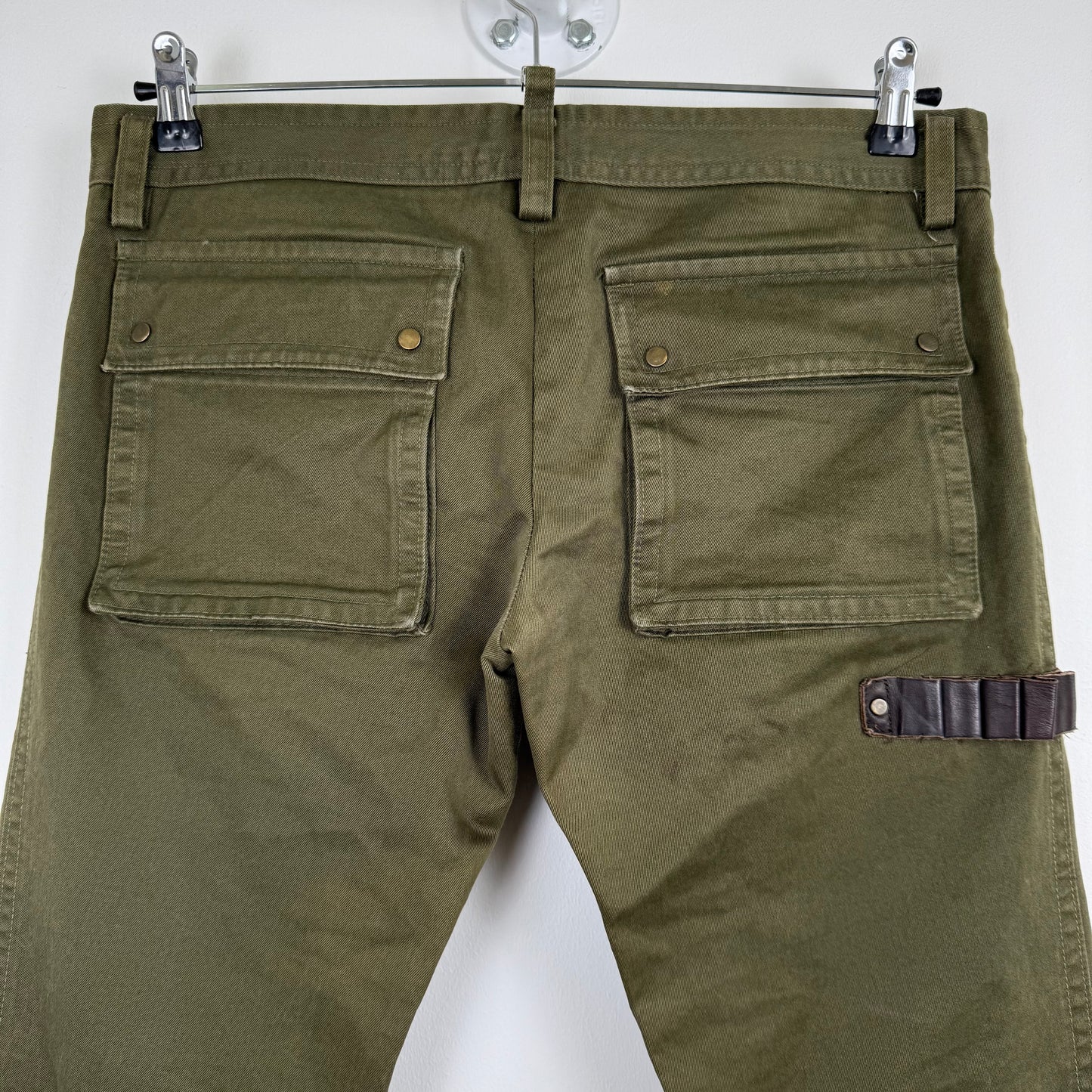 Dsquared2 Hybrid Heavy Canvas Cargo Pants (Caten Era)