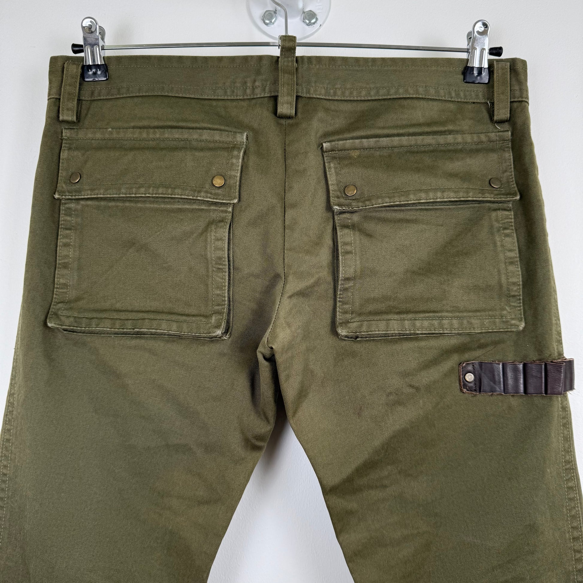 Dsquared2 Hybrid Heavy Canvas Cargo Pants (Caten Era)