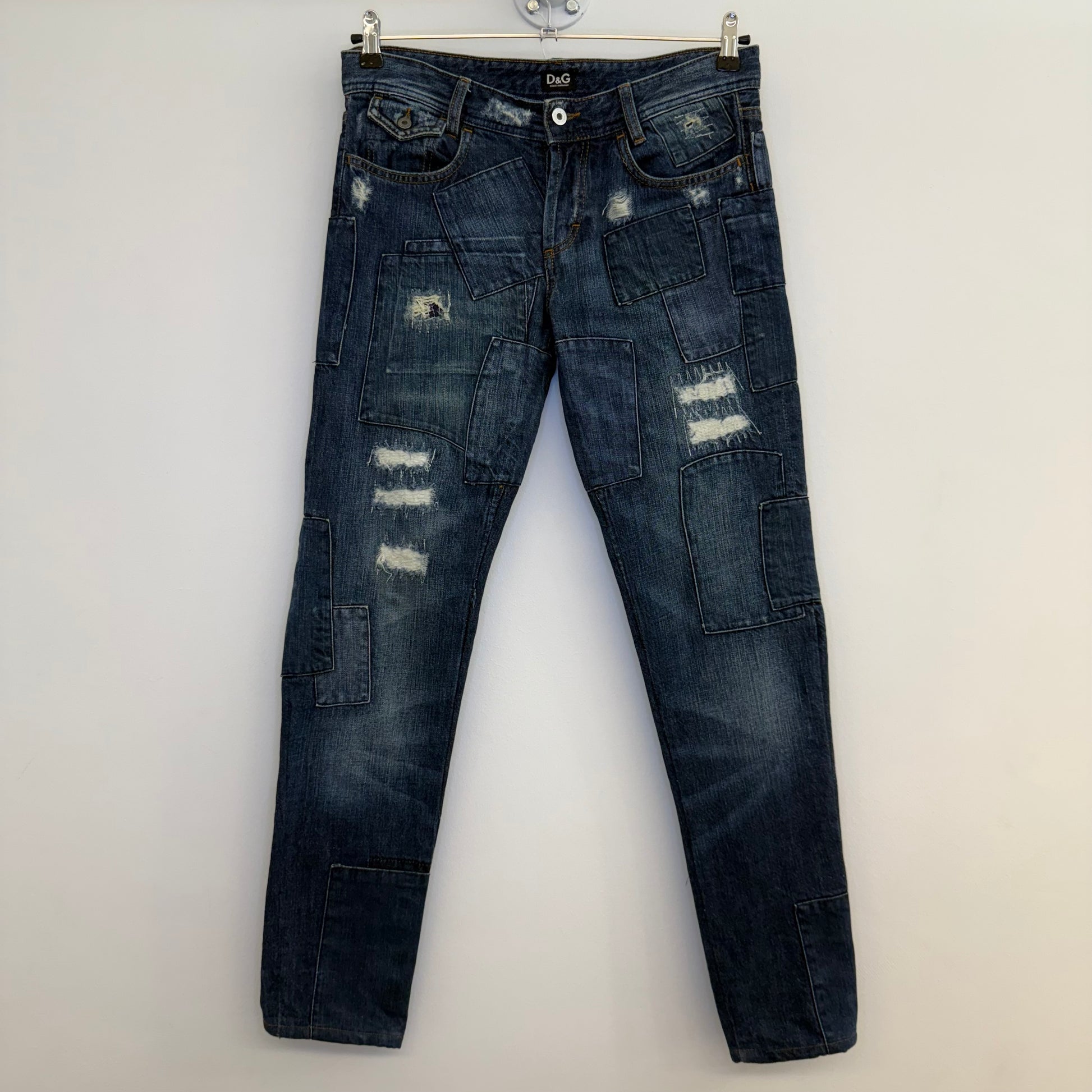 Dolce & Gabbana  patchwork jeans
