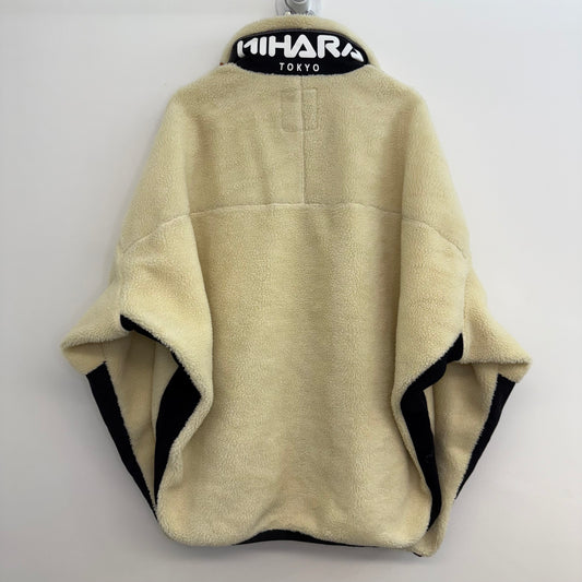 Maison Mihara Yasuhiro Big Zipper Boa Fleece Jacket