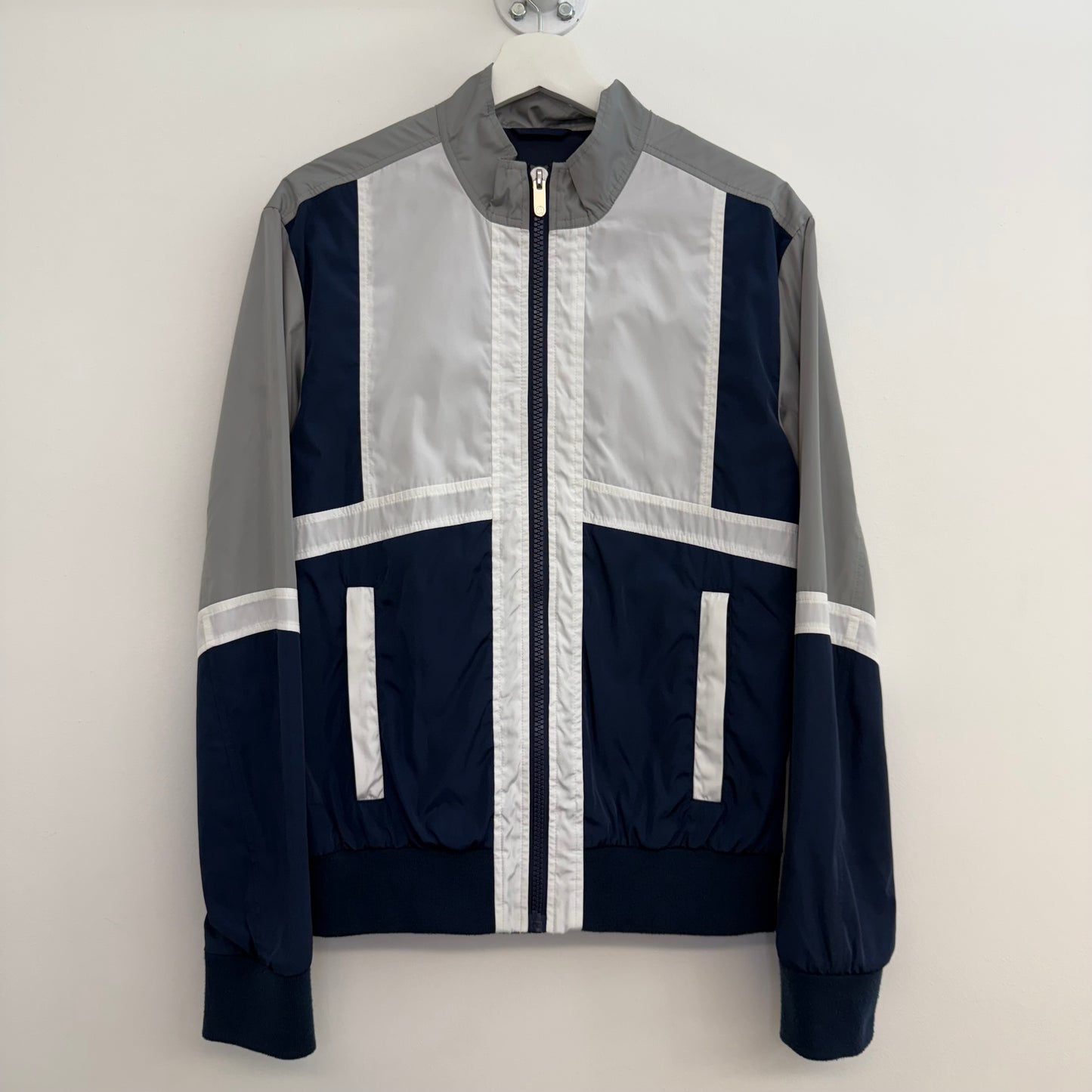 Bikkembergs nylon colorblock sports jacket