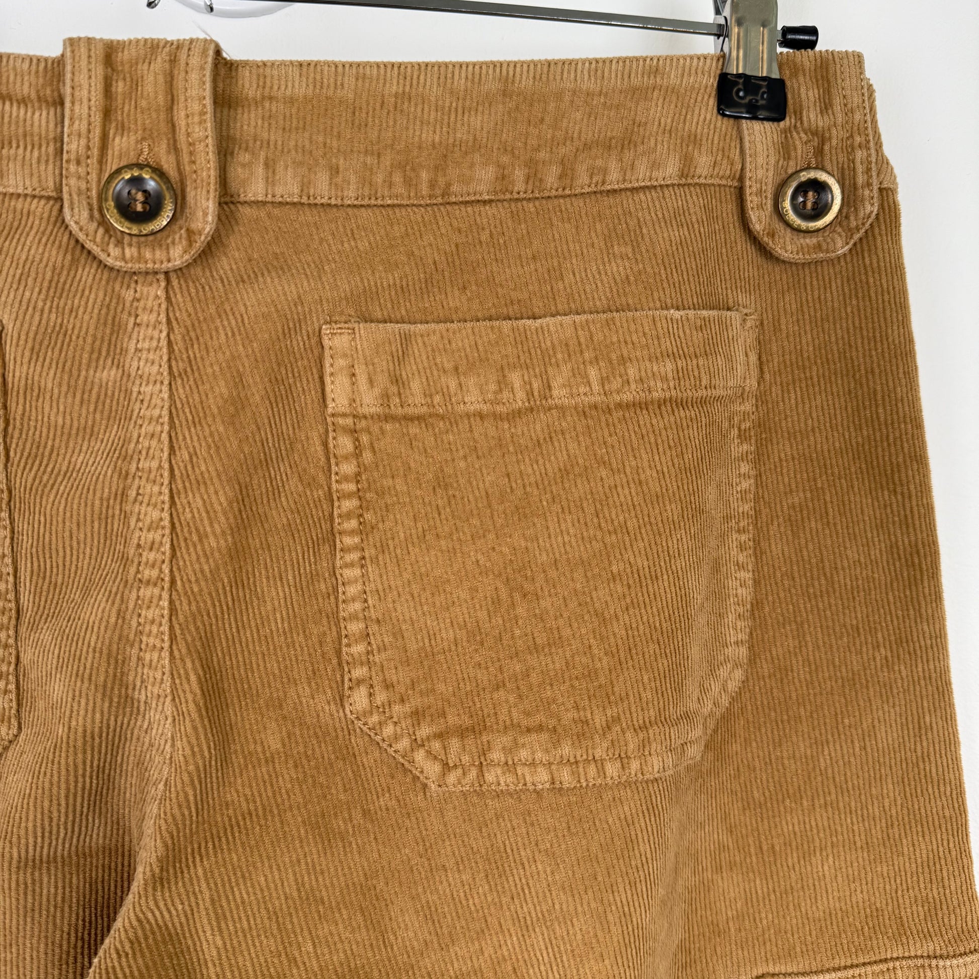 D&G Dolce & Gabbana Vintage Corduroy Cargo Pants - New With Tags