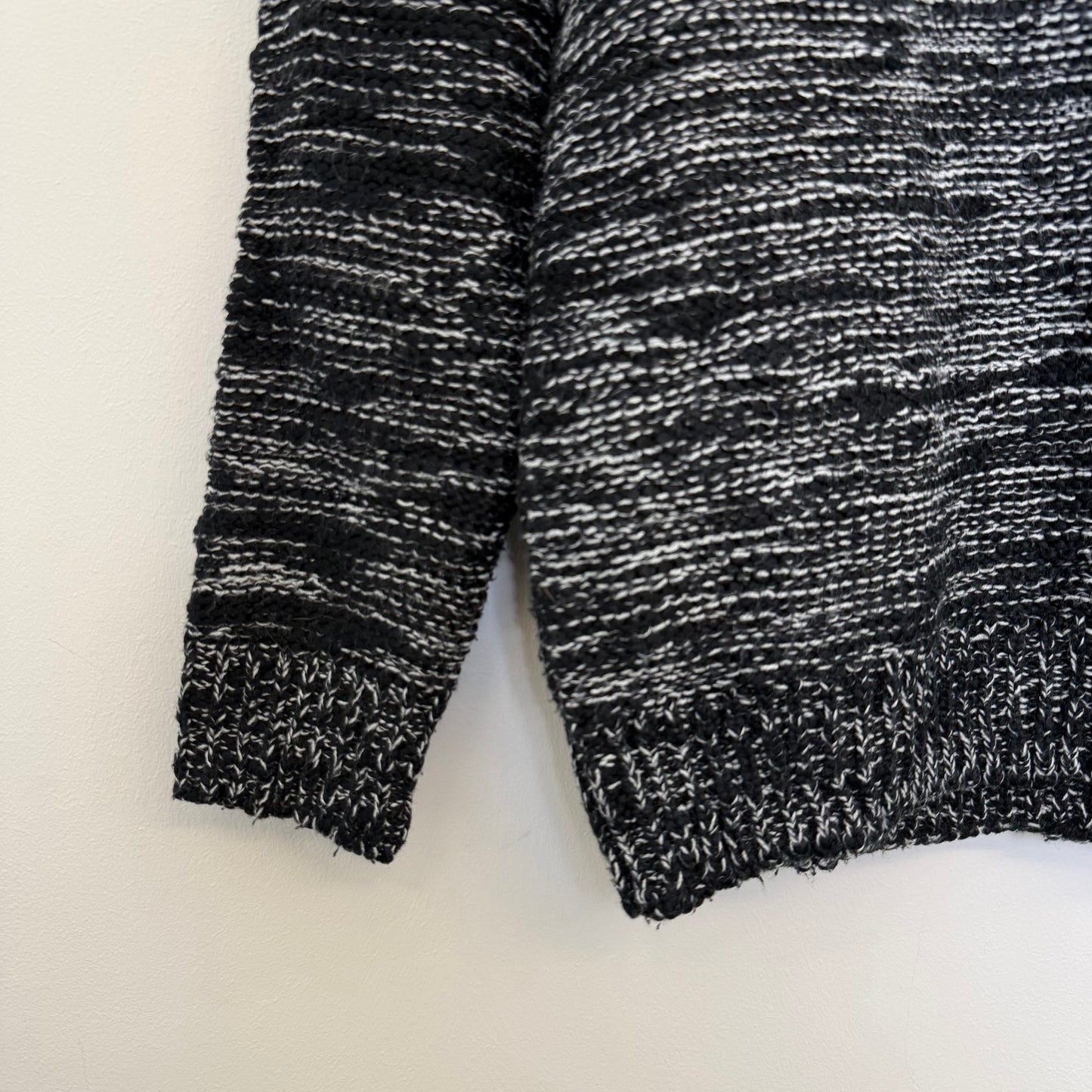 COMME des GARÇONS shirt black/white knitted sweater
