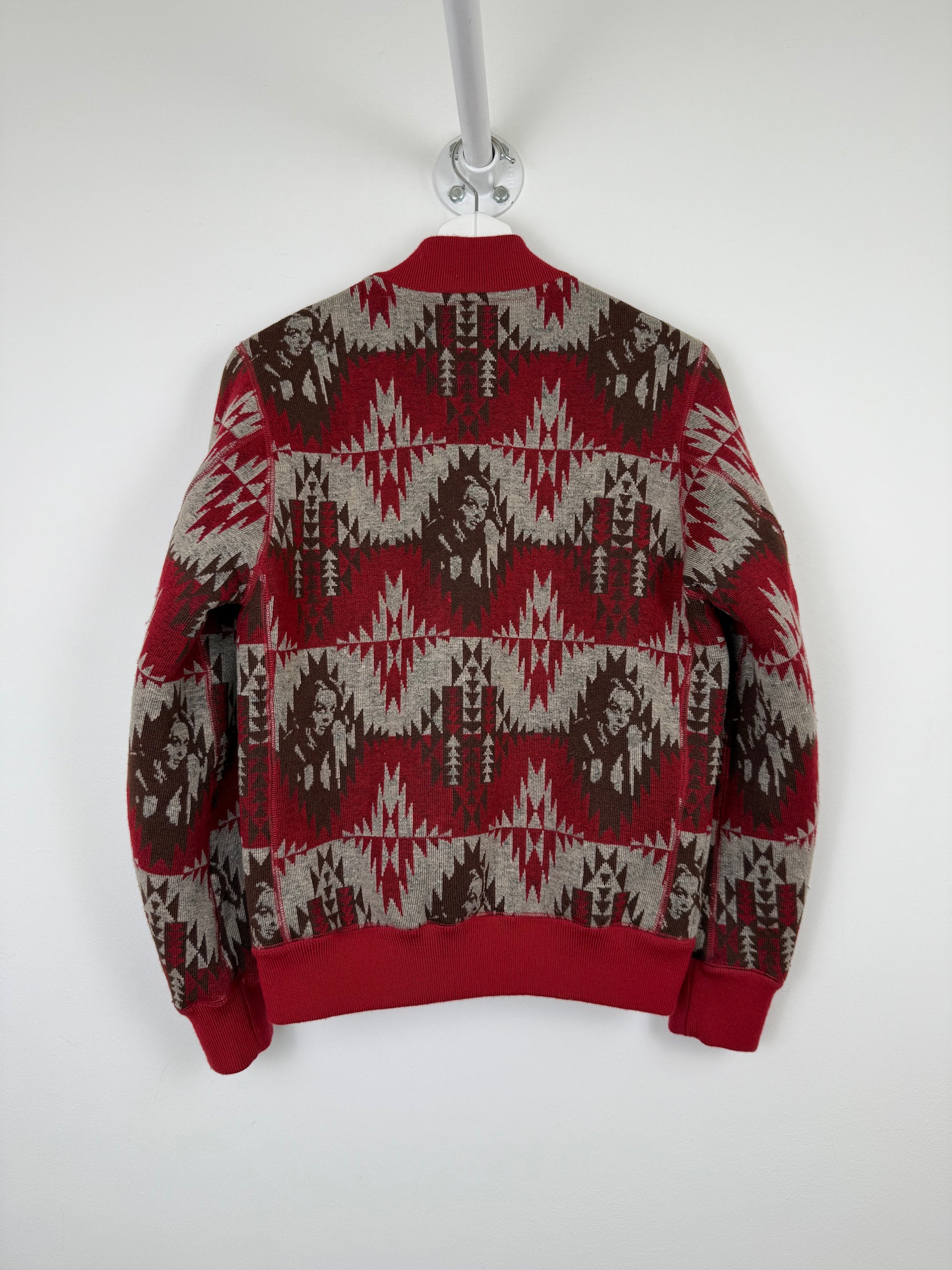Hysteric Glamour bomber, jacquard all over pattern