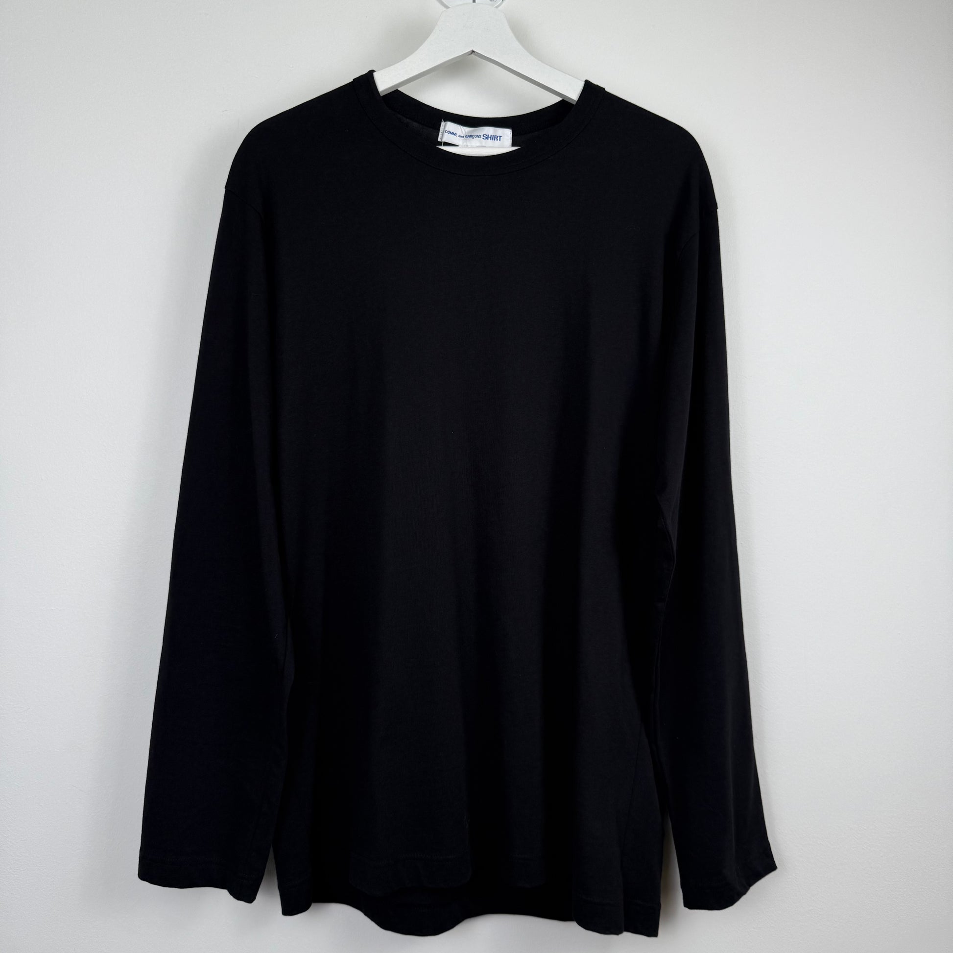 Comme des Garçons SHIRT Logo Longsleeve T-Shirt Black