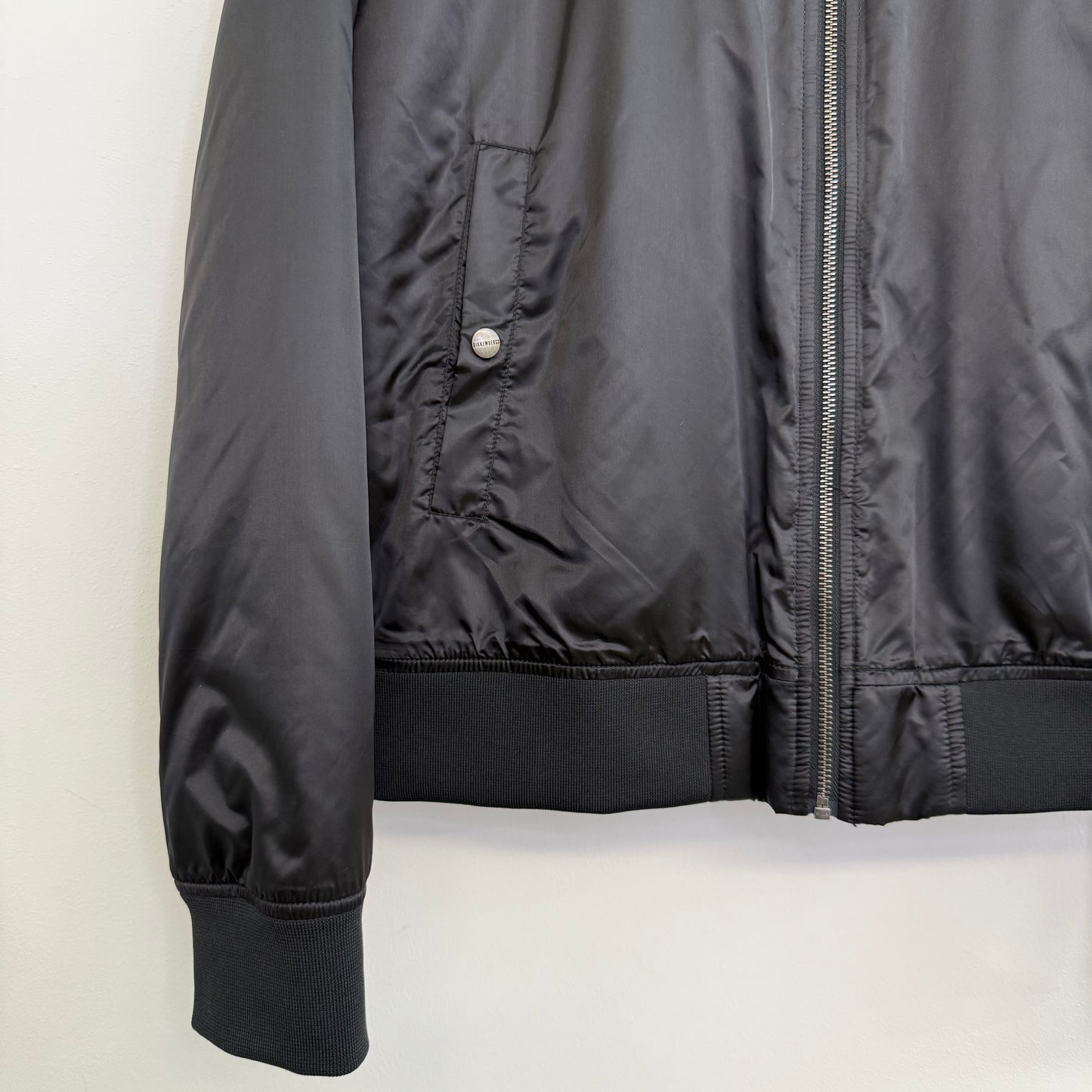 Bikkembergs black bomber, new with tags