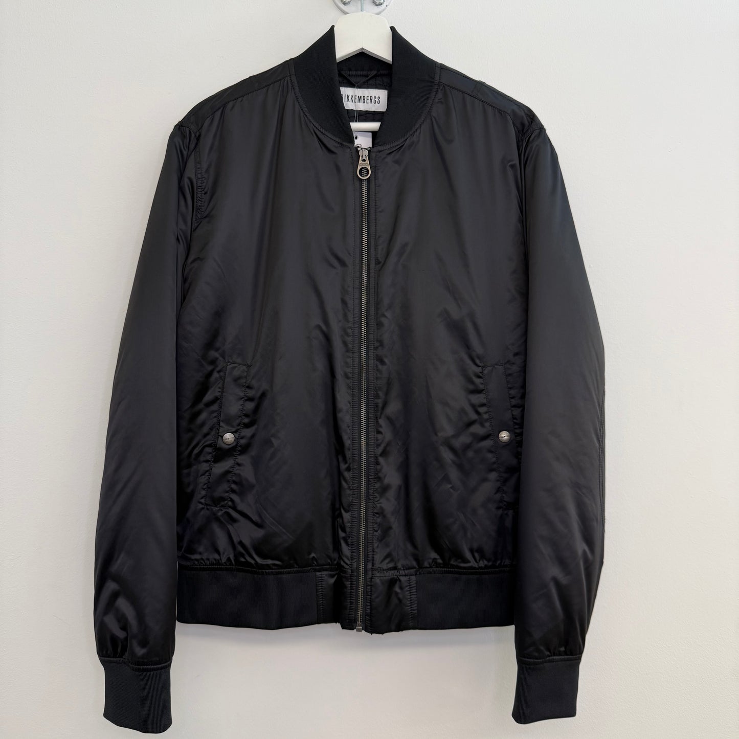 Bikkembergs black bomber, new with tags