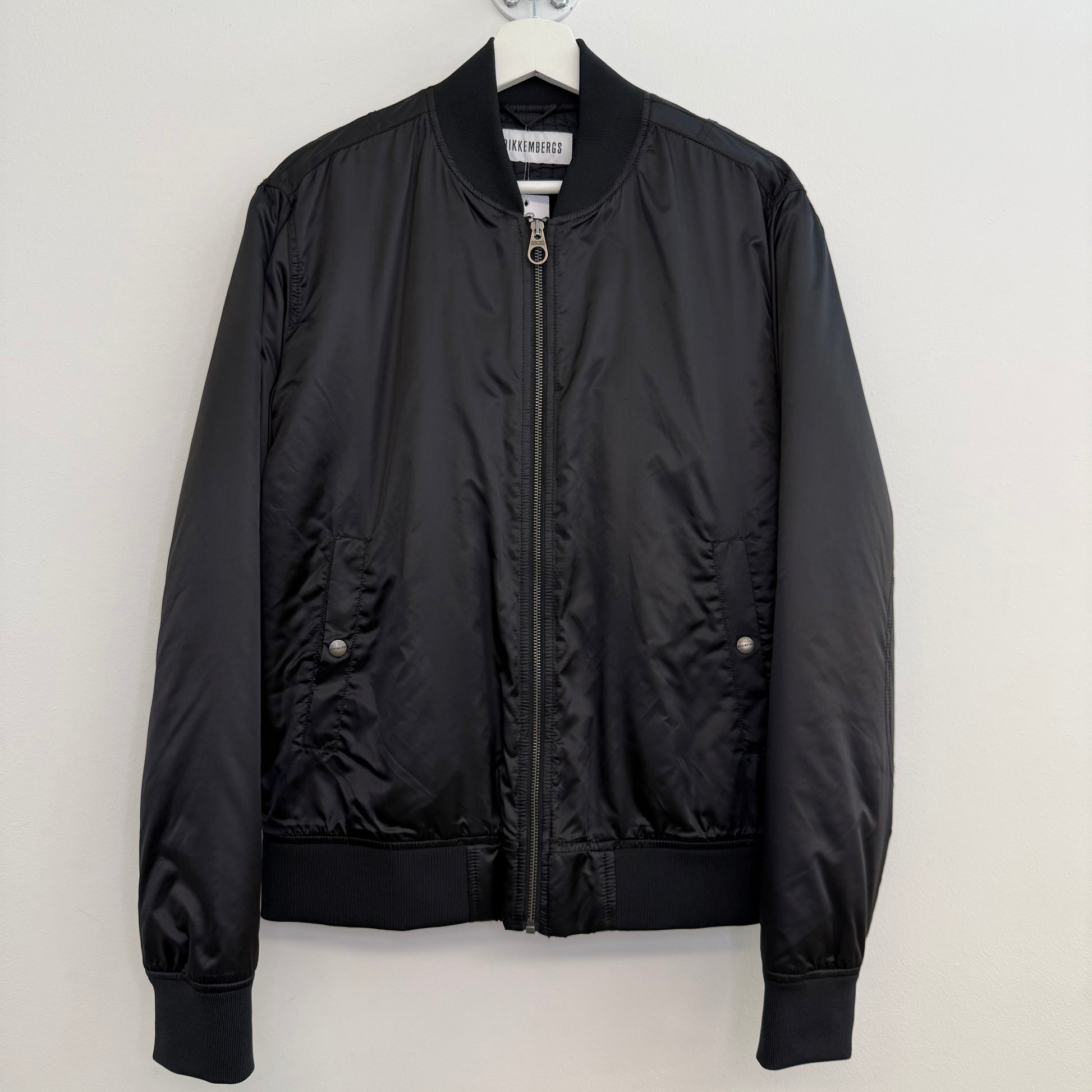 Bikkembergs black bomber, new with tags