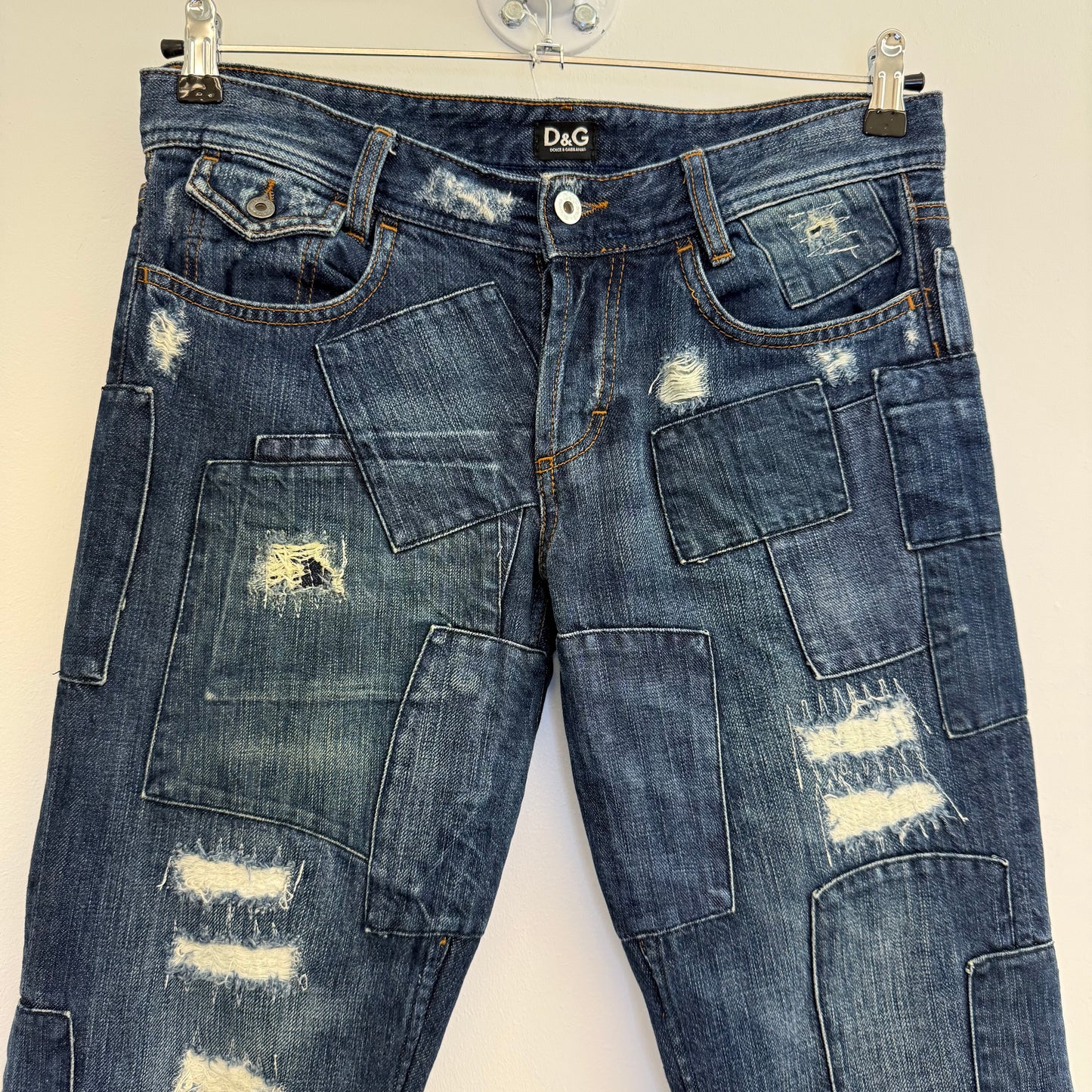 Dolce & Gabbana  patchwork jeans