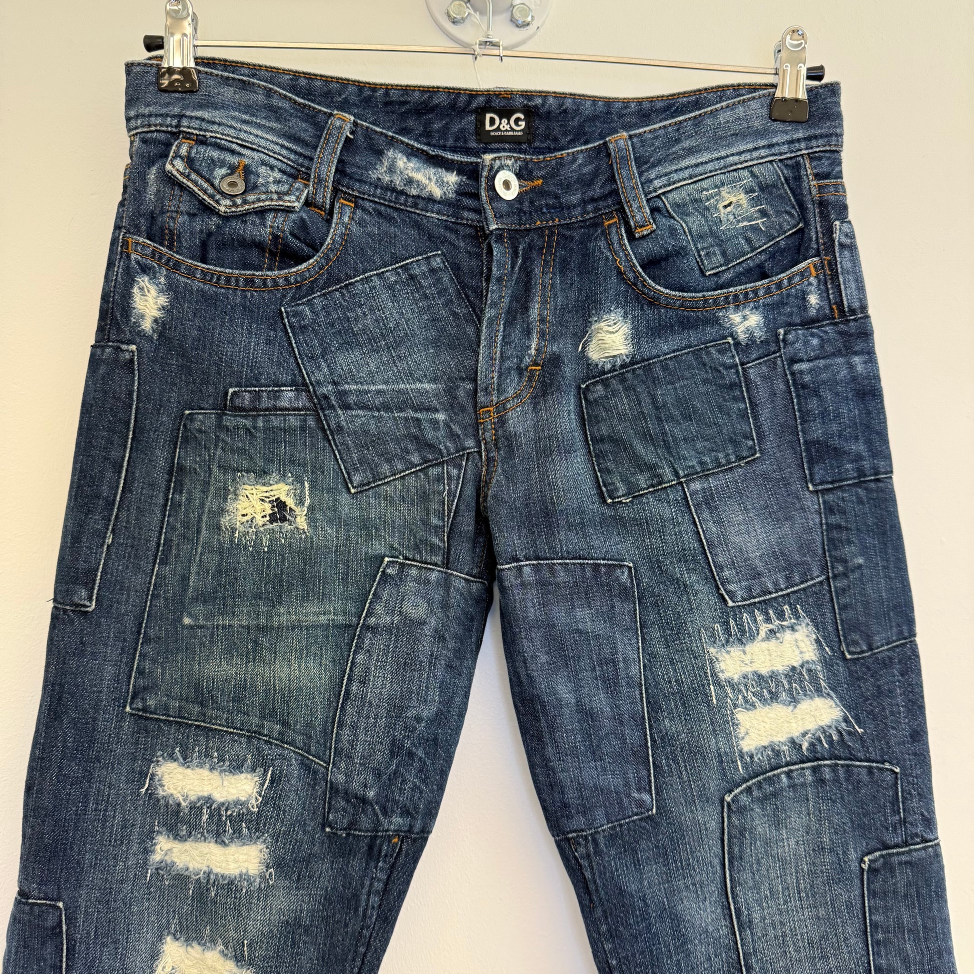Dolce & Gabbana  patchwork jeans
