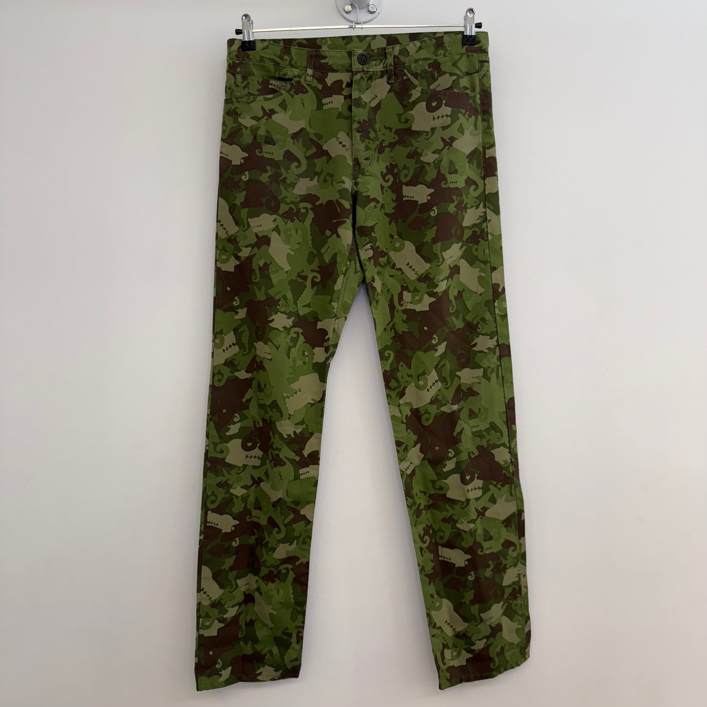 Comme des Garçons Black FW15 Dino Camouflage Trousers