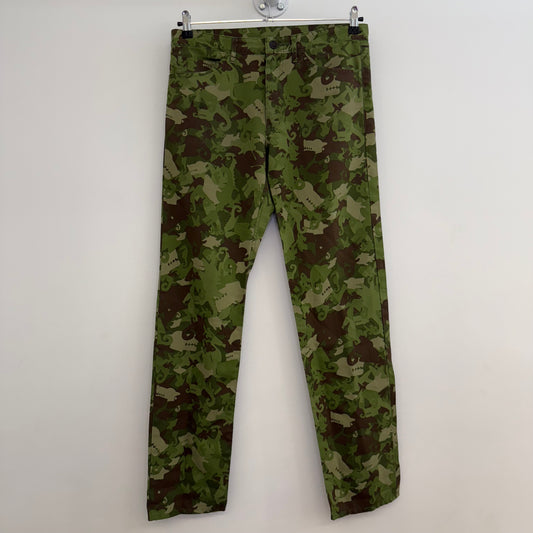Comme des Garçons Black FW15 Dino Camouflage Trousers