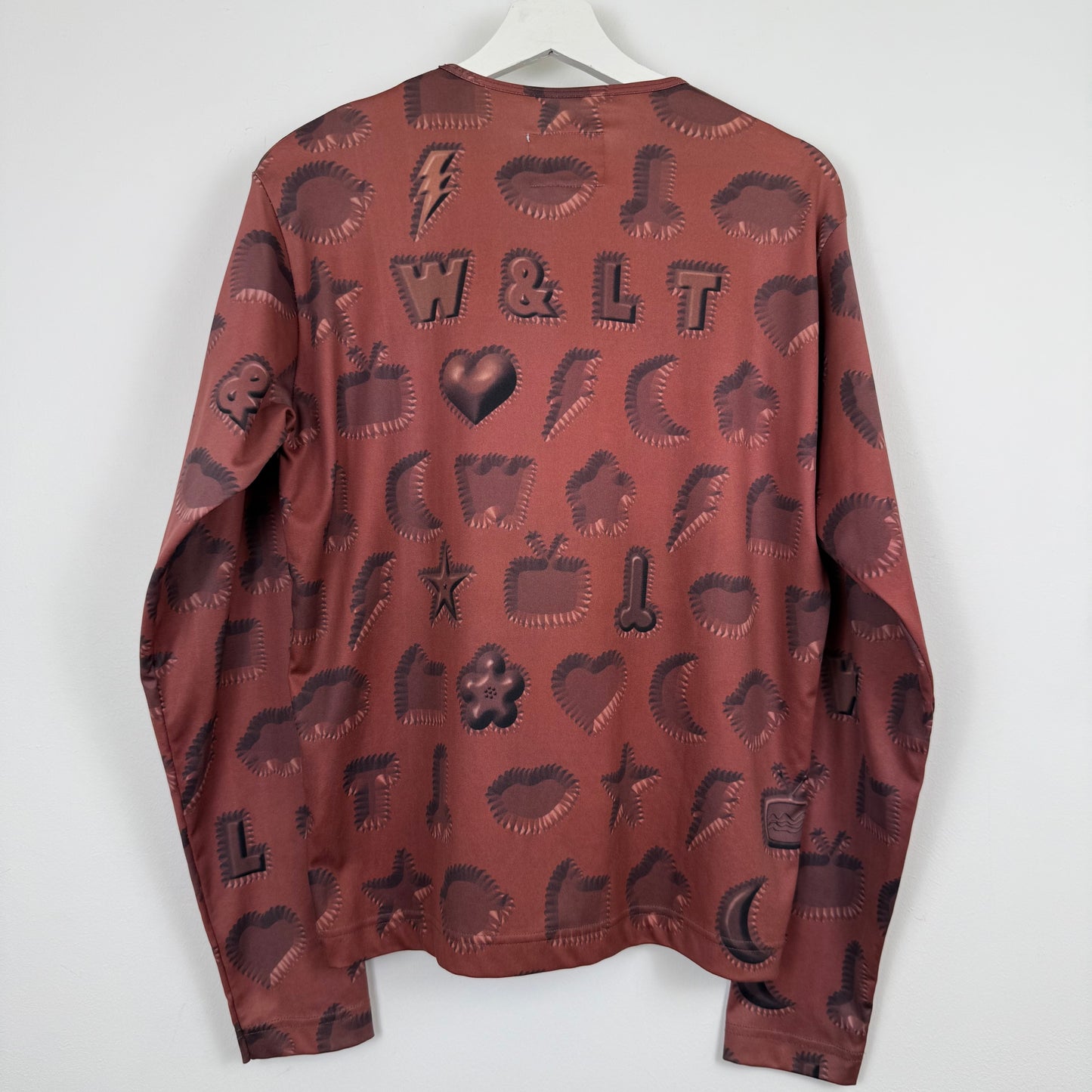 Walter van Beirendonck W&LT "Guardian Angel" All-over Print Top w/ tag
