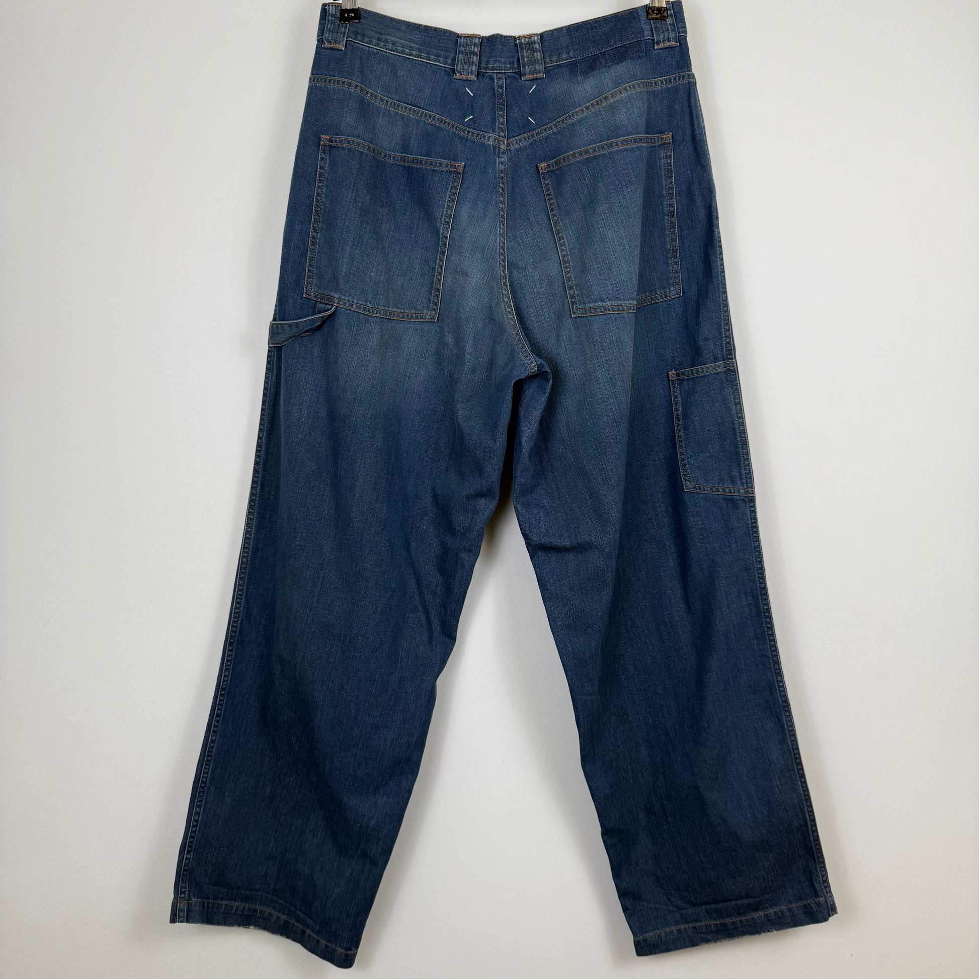 Maison Margiela wide faded carpenter jeans